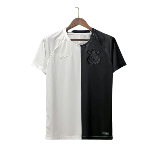 Camisa Corinthians Edição Limitada Especial 2023/24 Torcedor Masculina - Branca e Preta Nike