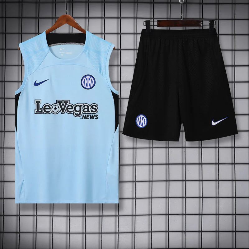 Conjunto Regata Inter de Milão Training 2023/24 Nike - Azul