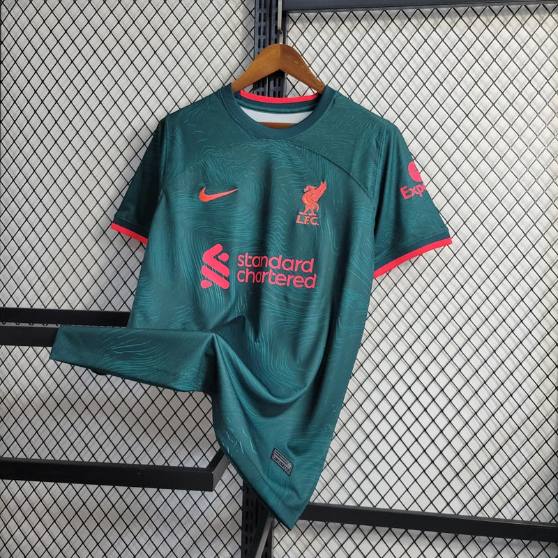 Camisa Liverpool III Nike Torcedor 2022/23 Masculino Verde