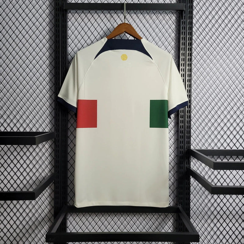 Camisa Portugal II Nike Torcedor 2022/23 Masculino Branco