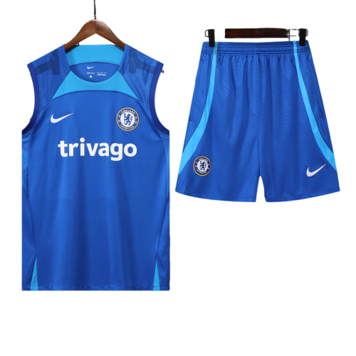 Conjunto Regata Chelsea Training 22/23 Nike - Azul