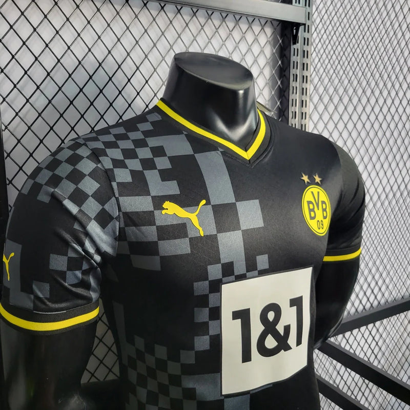 Camisa Borussia Dortmund II Jogador Puma 22/23 Masculino Preto