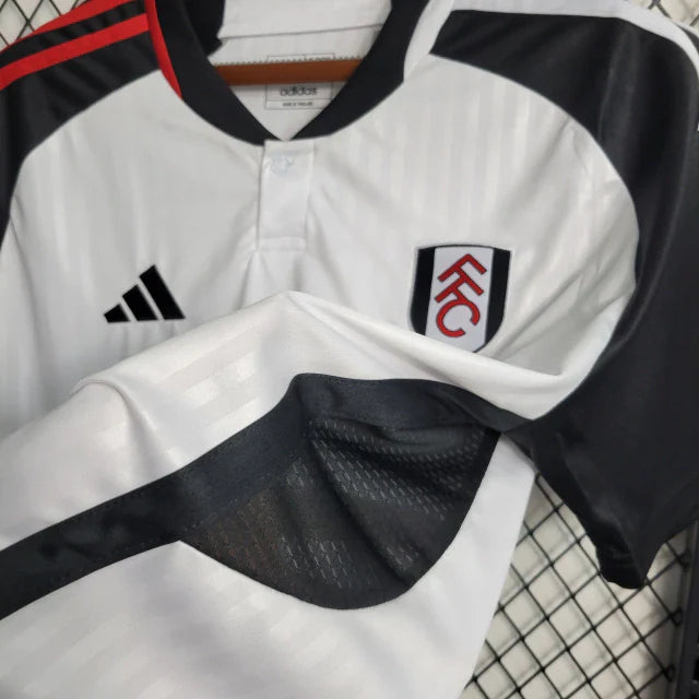 Camisa Fulham I Home Adidas Torcedor 2023/24 Masculino Branco