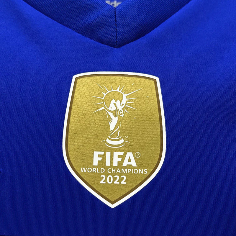 Camisa Adidas Argentina Copa América II Away Torcedor 2024/25 Masculino Azul