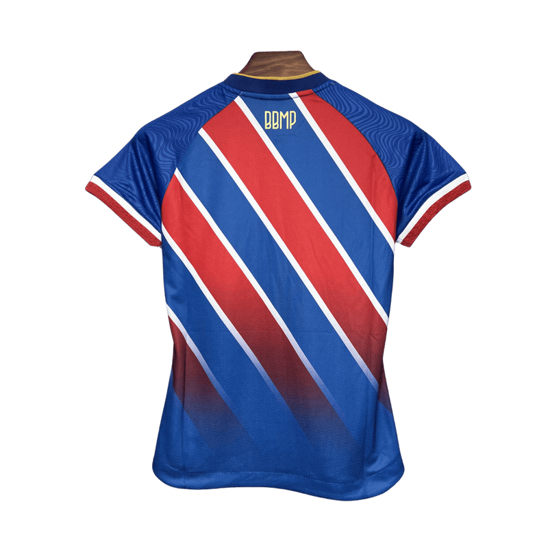 Camisa Bahia Azul Feminina - I Casa 2024/25 Torcedor