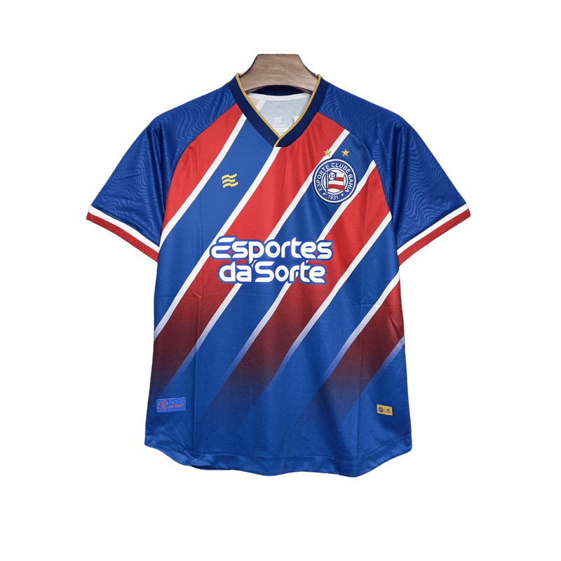 Camisa Bahia AzuI Casa 2024/25 Torcedor Masculina