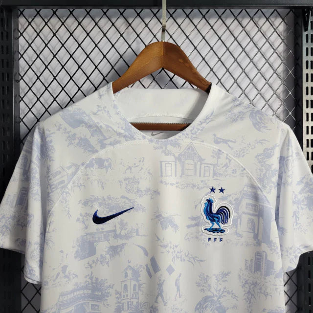 Camisa França II Nike Torcedor 2022/23 Masculino Branco