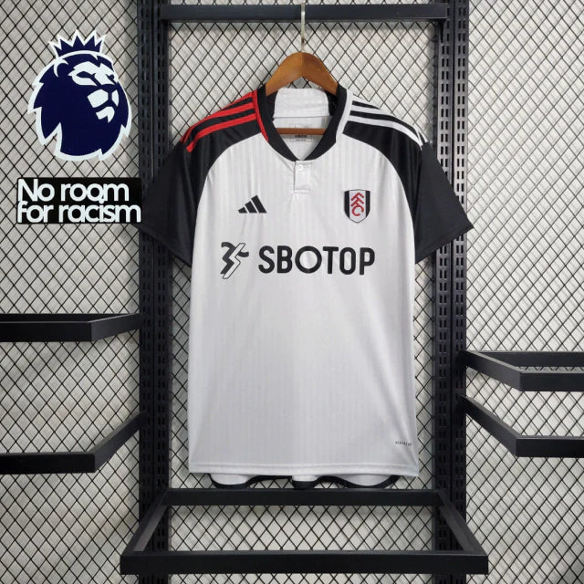 Camisa Fulham I Home Adidas Torcedor 2023/24 Masculino Branco