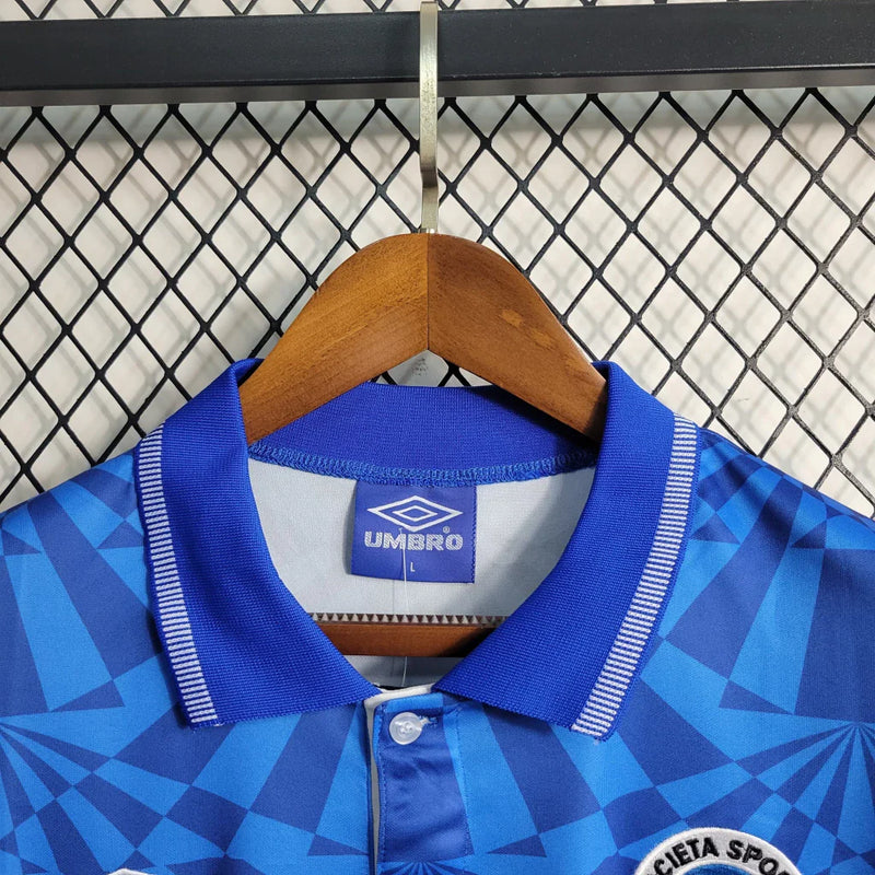 Camisa Retrô Napoli Umbro 91/93 Masculino Azul