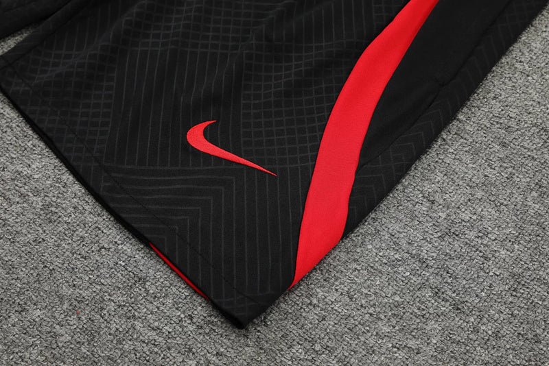 Conjunto Regata Liverpool 22/23 Nike - Vinho+Preto