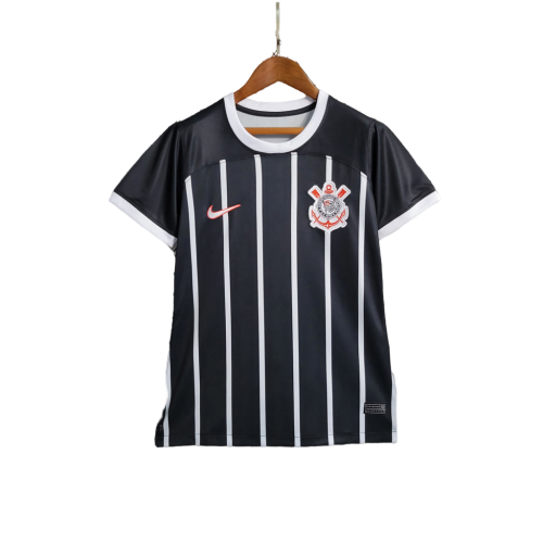 Camisa Corinthians II 2023/24 Torcedor Feminina - Preta Nike