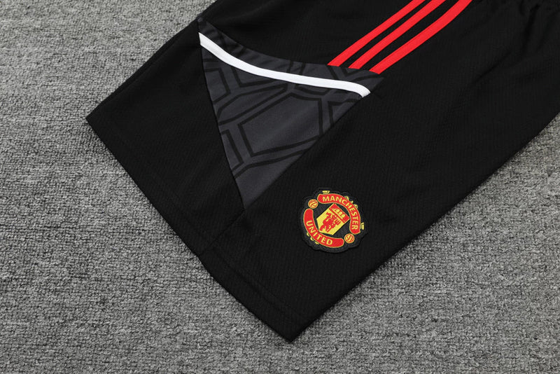 Conjunto Regata Manchester United 22/23 Adidas - Branco