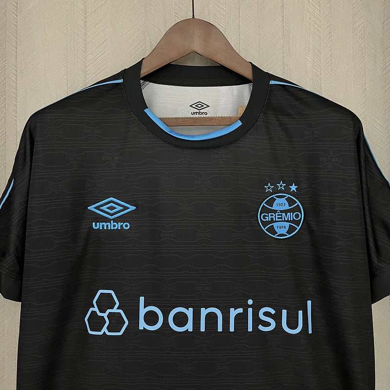 Camisa Grêmio III Thrid 2023/24 Torcedor Umbro Masculino  Preto