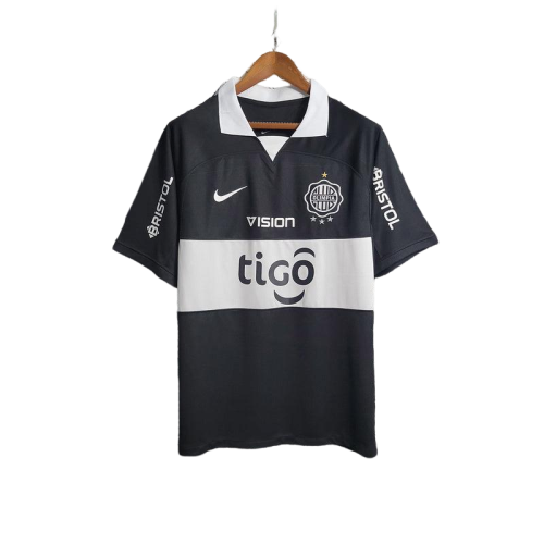 Camisa Olimpia Away Nike Torcedor 2023/24 Masculino Preto