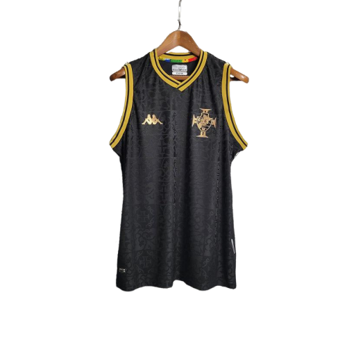 Camisa Regata Vasco Da Gama Goleiro Kappa 2022/23 Preto