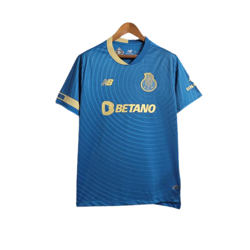 Camisa Porto II Away New Balance 2023/24 Masculino Azul