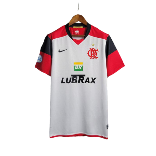 Camisa Retrô Flamengo II Away Adidas 2008/09 Masculino Branco