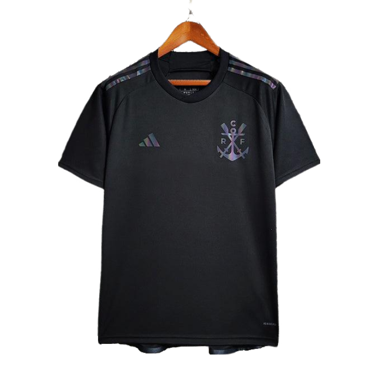 Camisa Flamengo Third Refletiva Torcedor Adidas 23/24 Masculino  Preto