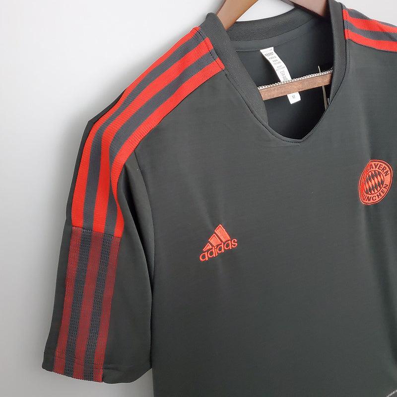 Camisa Bayern de Munique Treino 2021/22 Adidas Masculina - Preto