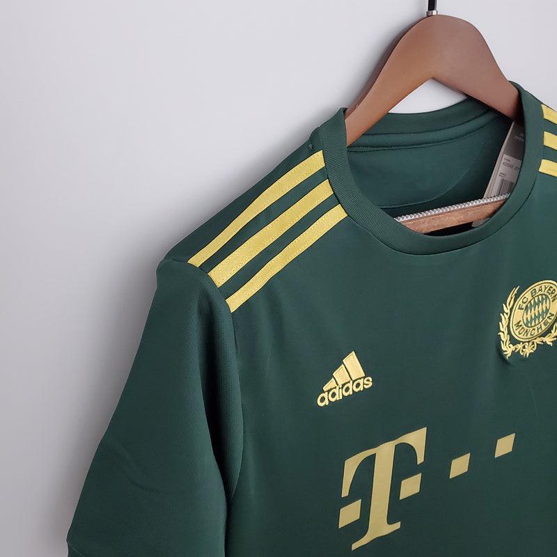 Camisa Bayern de Munique Especial Oktoberfest 2021/22 Adidas - Verde