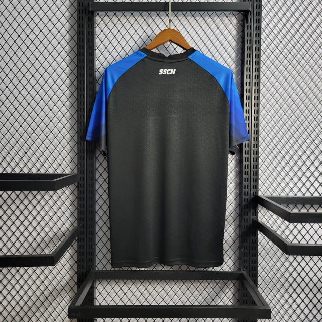 Camisa Napoli EA7 Treino Torcedor 22/23 Preto