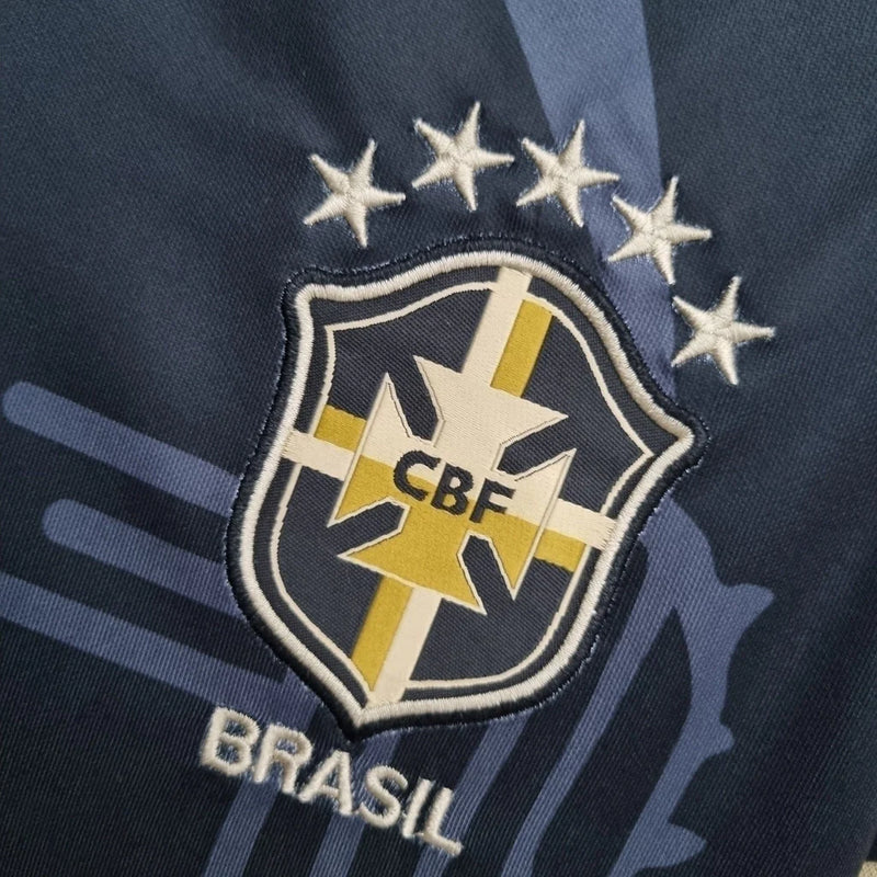 Camisa Seleção brasileira Especial Nordeste Nike Torcedor 2022/23 Feminina Preta