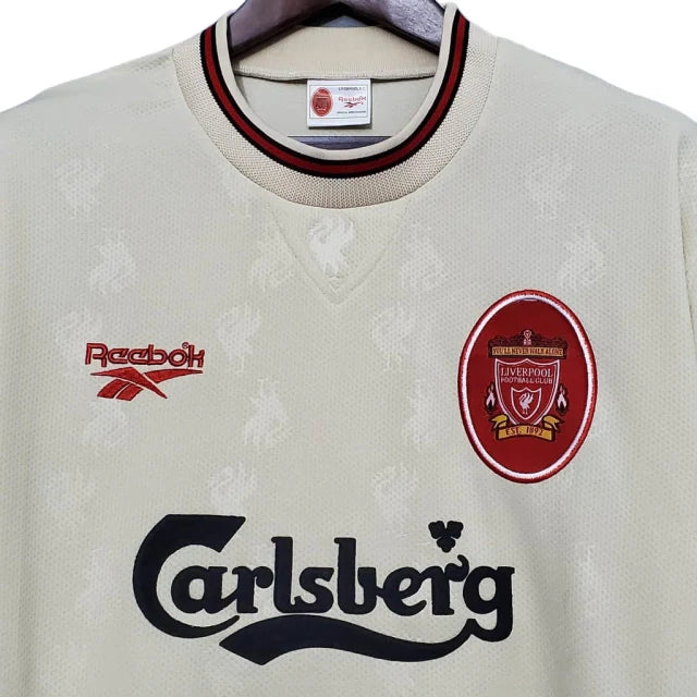 Camisa Liverpool Retrô 1996/1997 Branca - Reebok