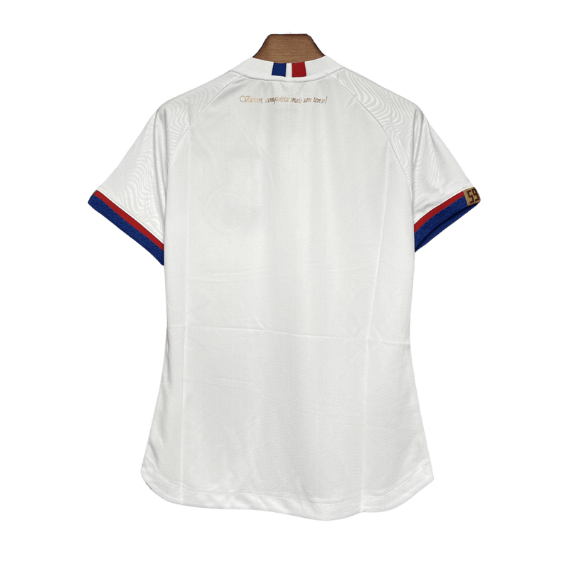 Camisa Bahia Branca II Fora de Casa 2024/25 Torcedor Feminina