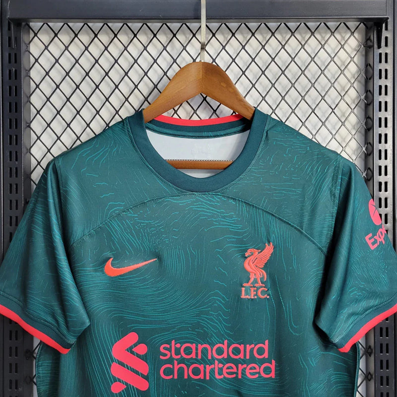 Camisa Liverpool III Nike Torcedor 2022/23 Masculino Verde