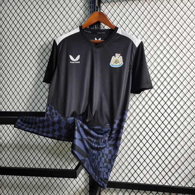 Camisa Newcastle United Treino - 23/24 Torcedor Masculino Preto