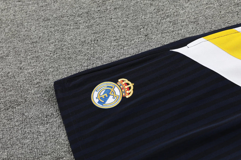 Conjunto Regata Real Madrid Training 2023/24 Adidas - Branco