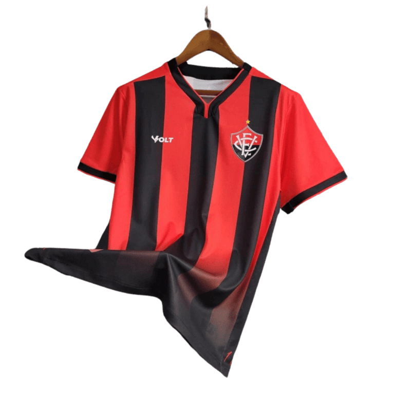 Camisa Vitória Rubro negra Masculina- I Casa 2024/25 Torcedor