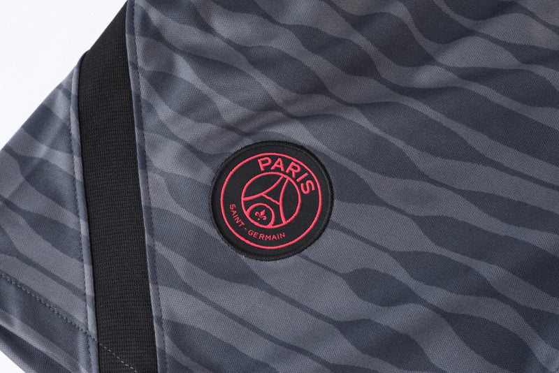 Conjunto Regata Paris Saint Germain Training 2021/22 Nike - Cinza Escuro