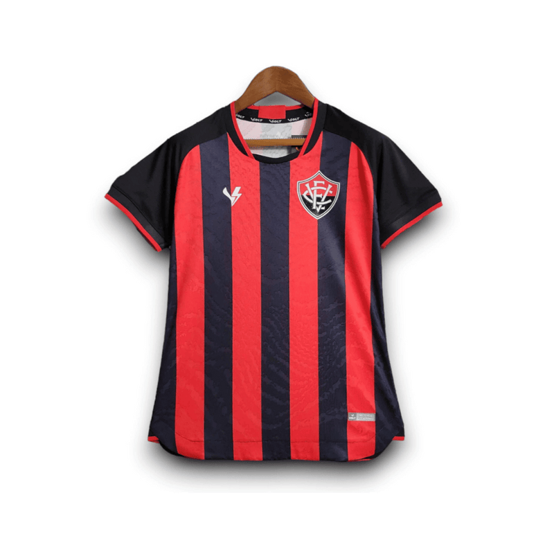 Camisa Vitória Rubro negra Feminina - I Casa 2023/24 Torcedor