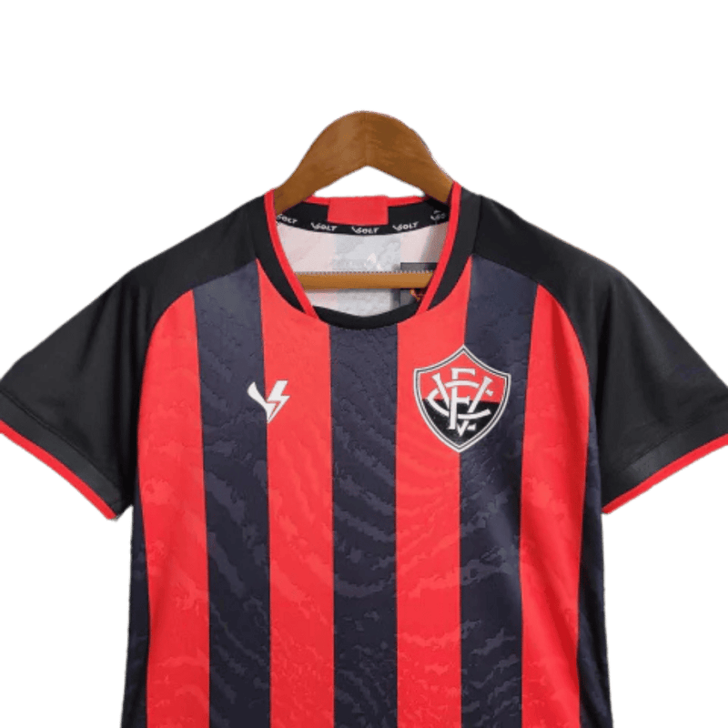 Camisa Vitória Rubro negra Feminina - I Casa 2023/24 Torcedor