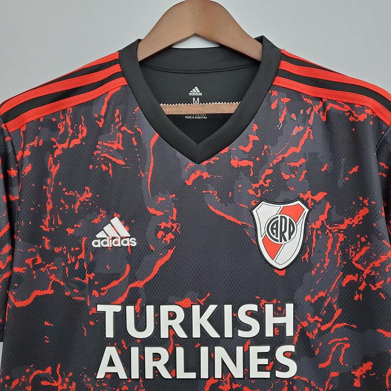 camisa Adidas - River Plate Away 2021/22- preto