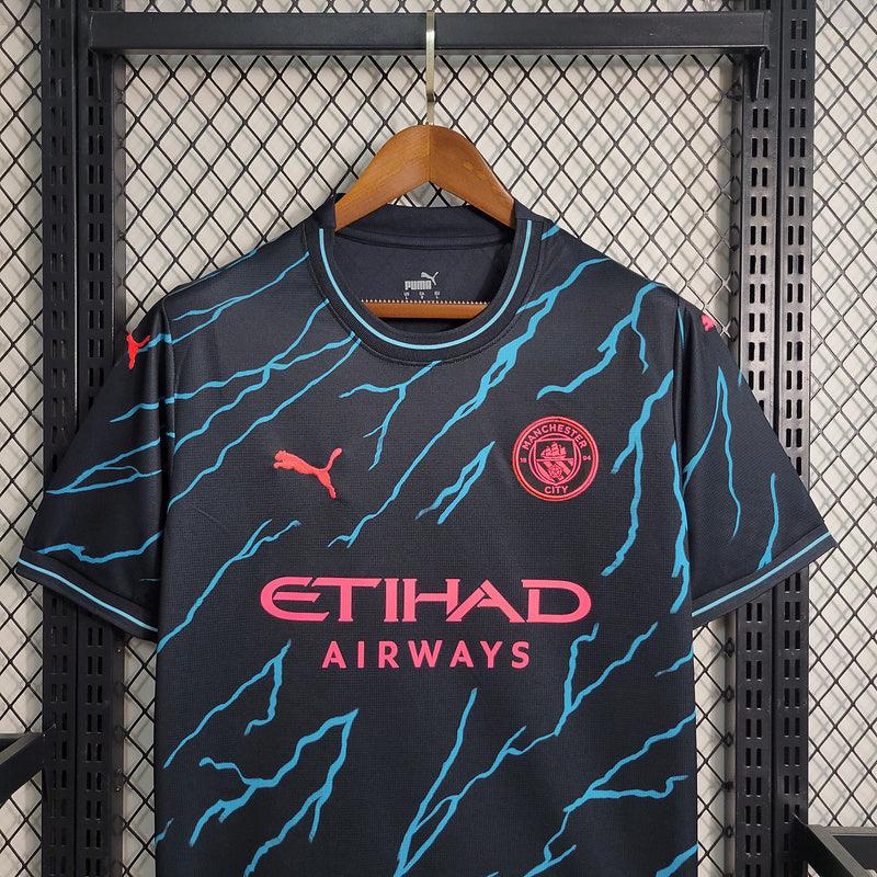 Camisa Manchester City II Away 2023/24 Preta - Puma