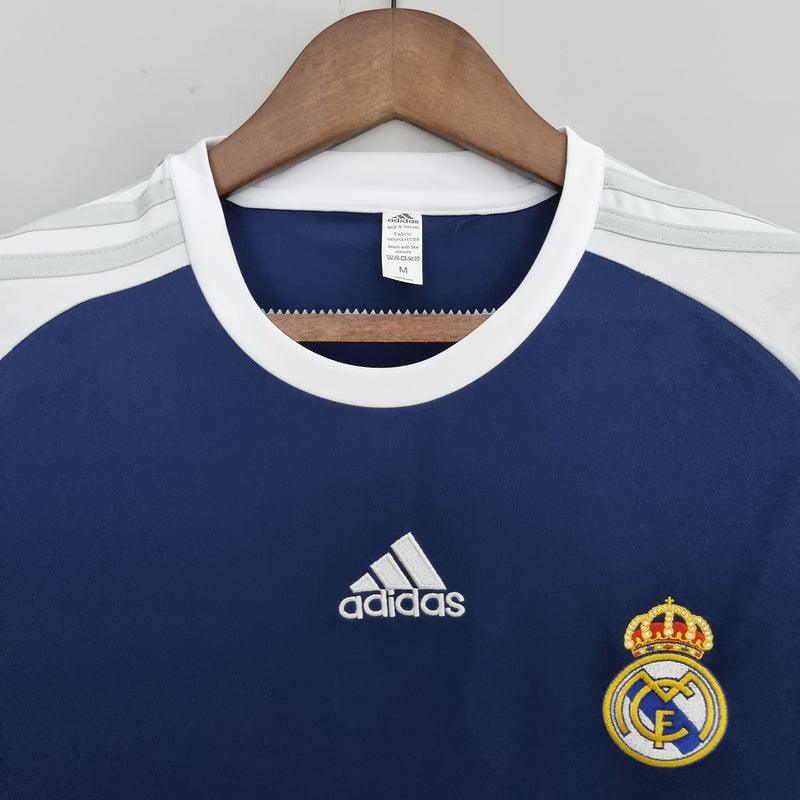 Camisa Real Madrid 22/23 treino -Adidas - azul e branco