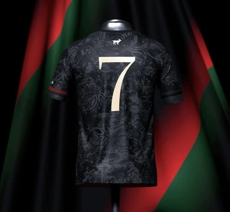 Camisa The Siu Cristiano Ronaldo 7 Preta - Edição especial CR7