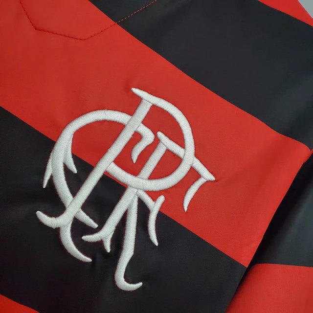 Camisa Retrô Flamengo 1978/1979 Masculino Vermelho e Preto