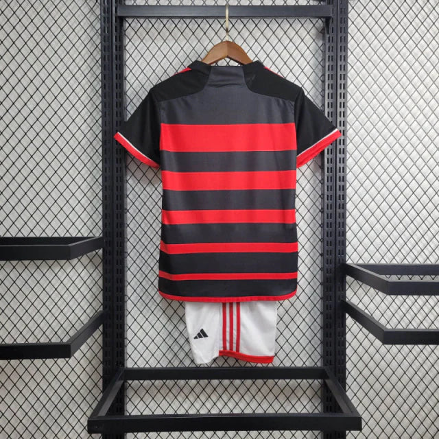 Kit Infantil Flamengo - 24/25- Vermelho e Preto