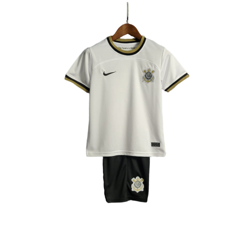 Kit Infantil Nike Corinthians Treino - 22/23 - Branco