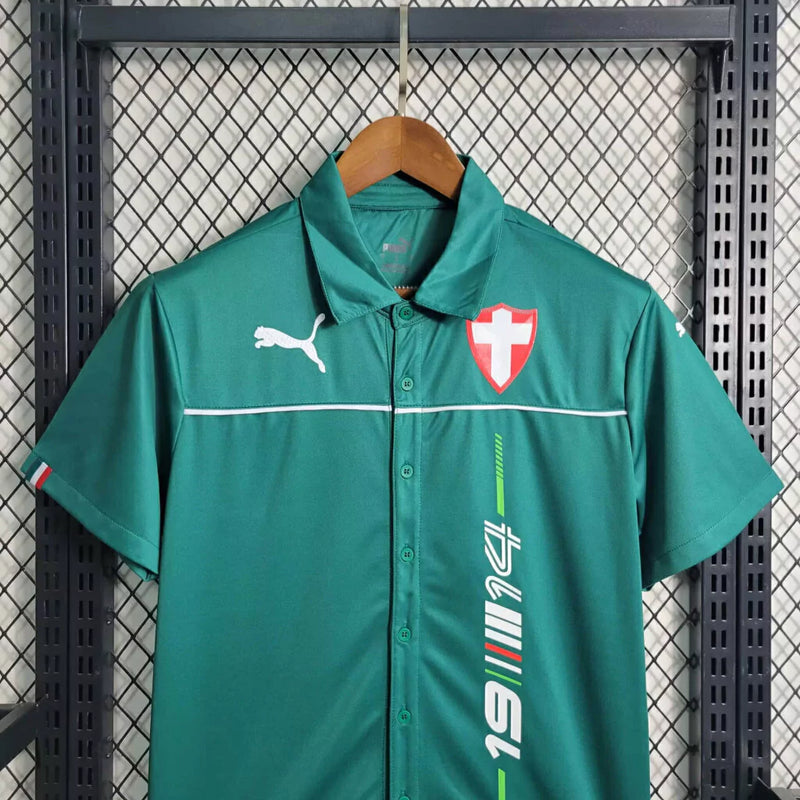 Camisa Palmeiras "Abel Ferreira" Automobilismo 2023/24 Puma Masculino Verde