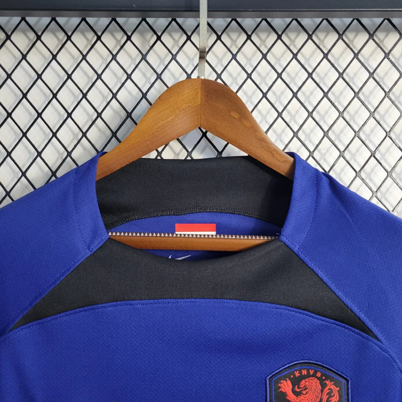 Camisa Holanda II Nike Torcedor 2022/23 Masculino Azul