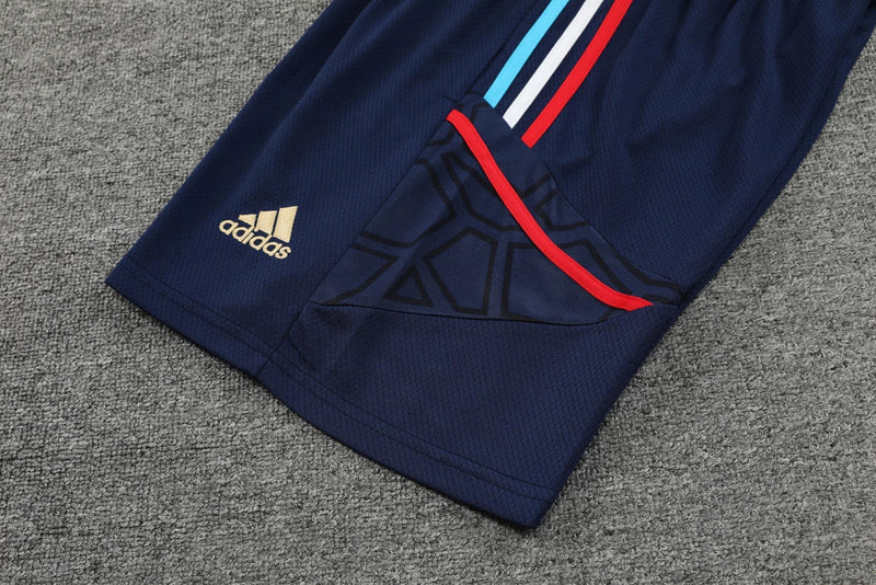 Conjunto Regata Arsenal Training 2023/24 Adidas - Azul Escuro