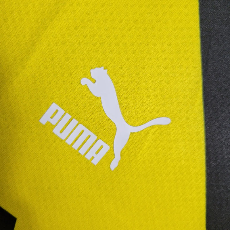 Camisa Borussia Dortmund Pré-Jogo Puma 22/23 Torcedor Masculino Amarelo