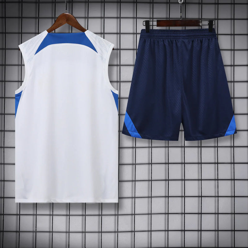 Conjunto Regata França Training 2022/23 Nike - Branco