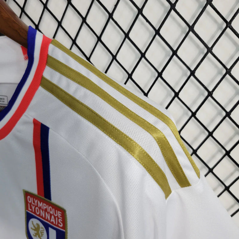 Camisa Lyon I Home 2023/24 Adidas Torcedor Masculino Branco