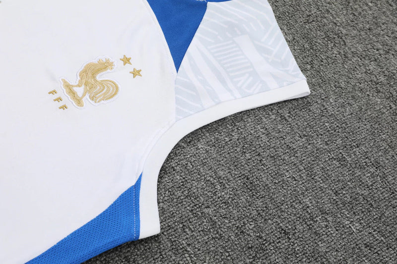 Conjunto Regata França Training 2022/23 Nike - Branco