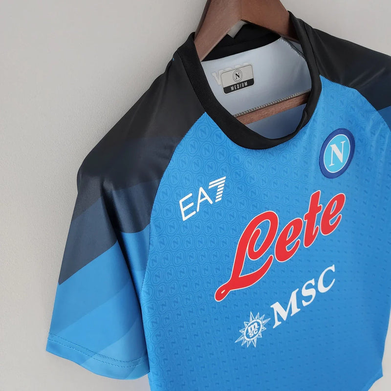 Camisa Napoli EA7 "Europa" Torcedor 22/23 Azul